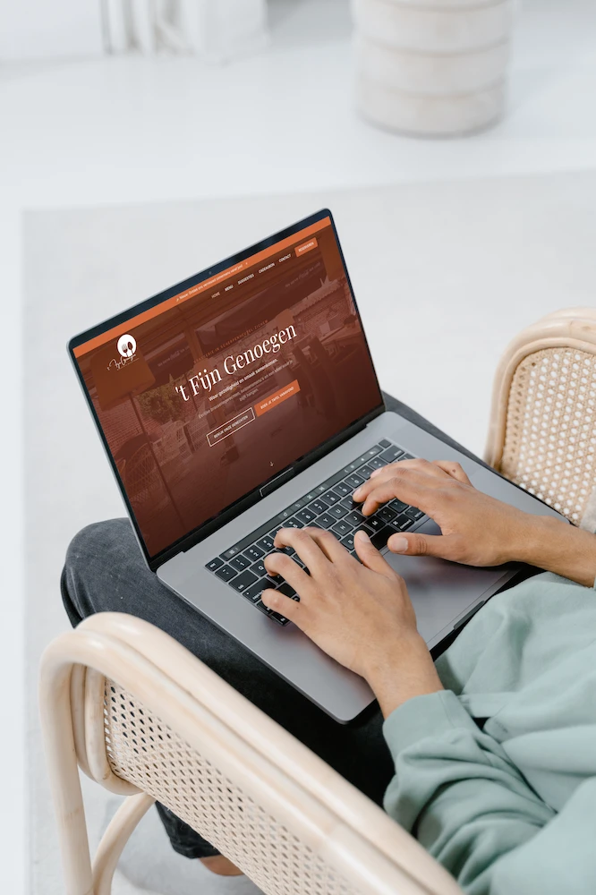 Laravel-website voor Brasserie 't Fijn Genoegen