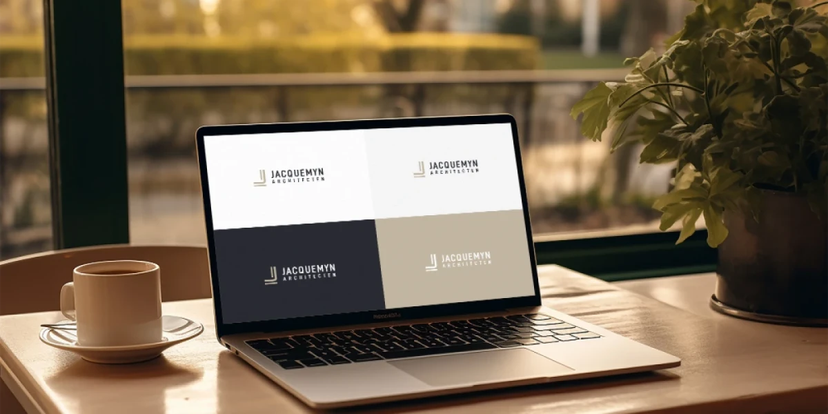 Tijdloos logo en merkidentiteit voor Jacquemyn Architecten - screenshot 3 van 3